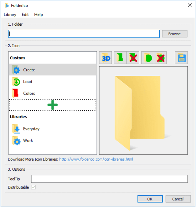 Teorex FolderIco Crack 6.2.1 + Serial Key 1670 Icons Pack