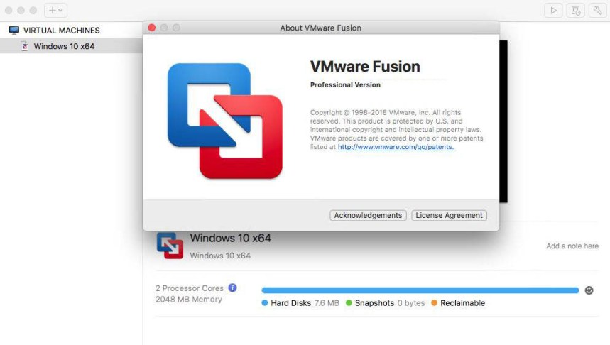 VMware Fusion Pro Crack 12.2.2 + License Key Download 2022