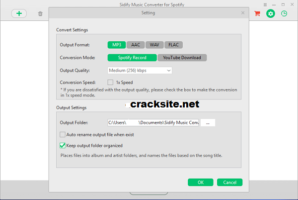 Sidify Music Converter Crack Key 2.5.0 + License Key Free